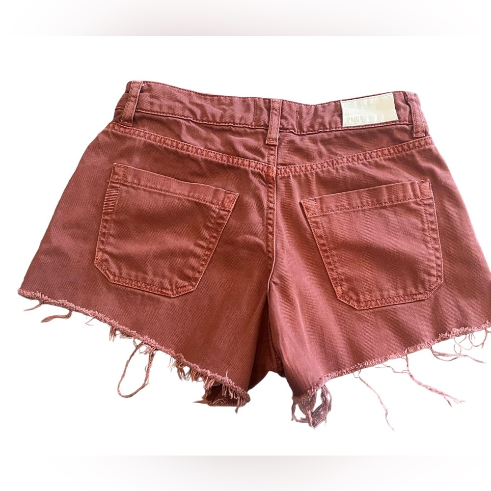 NWOT Paige Mayslie Denim Shorts Size 25 - Picture 4 of 5